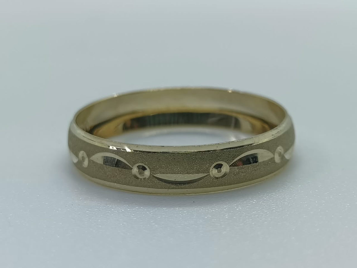 ARGOLLA DE MATRIMONIO 10KTS